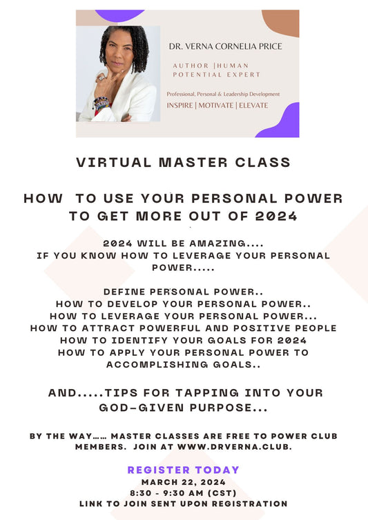 How to Use Your Personal Power to Get More Out of 2024